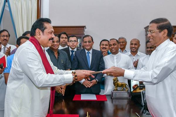 Political turmoil threatened in Sri Lanka as prime minister sacked