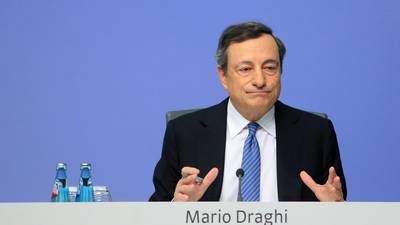 Euro slumps as ECB signals gradual end to quantitative easing