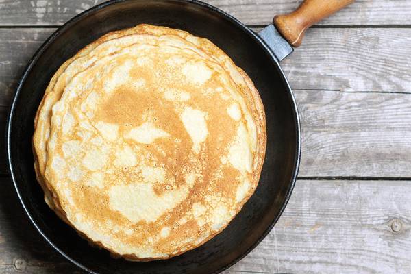 Pancake Tuesday:  Irish people love to go on the batter