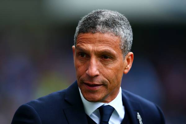 Chris Hughton ploughing a lonely furrow for black managers