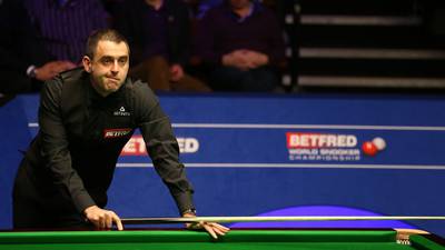 Ronnie O’Sullivan ‘felt exhausted’ during shock Crucible loss