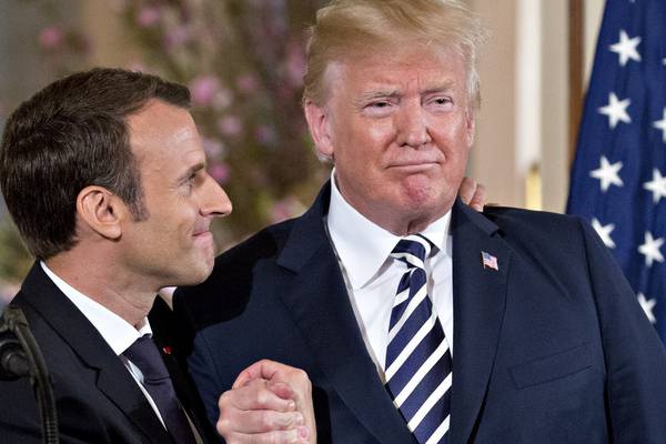 Macron admits Trump is likely to pull out of Iran nuclear deal
