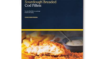 Tasty breaded cod fillets for no-cook nights