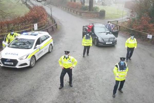 On the beat: Gardaí show off dance moves after Swiss challenge