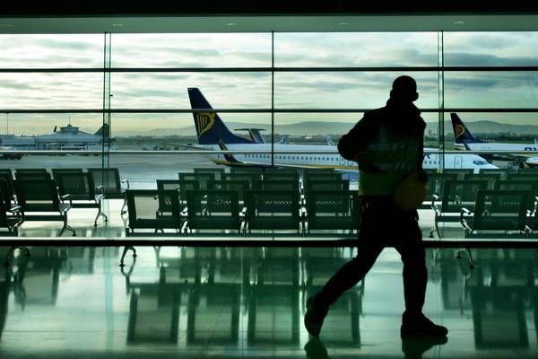 Passengers traffic through Dublin Airport down 63%