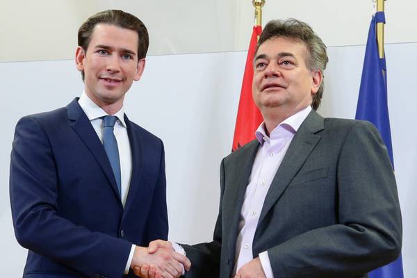 Austrian conservatives and Greens strike coalition deal