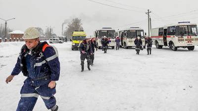 Fire at Russian coal mine kills 52 miners and rescuers