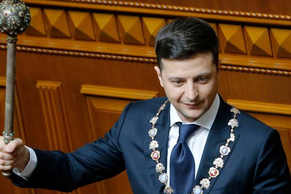 Ukraine’s new president announces snap parliamentary election