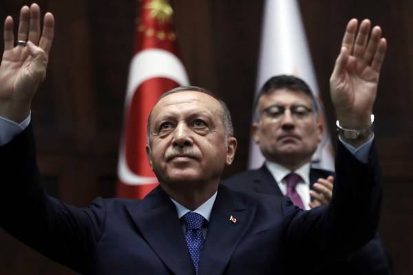 Erdogan says he won’t be threatened over Syrian incursion