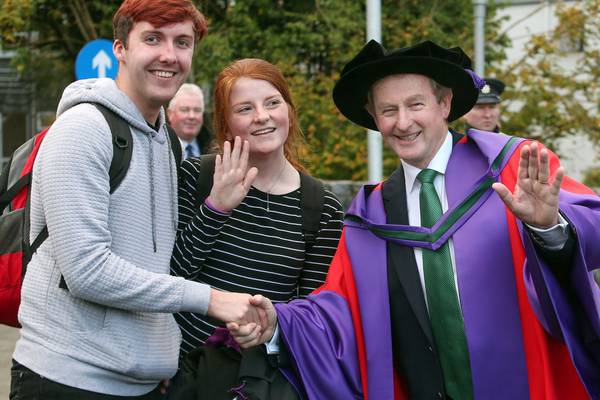 Beaming ‘Dr Kenny’ receives honour at NUI Galway