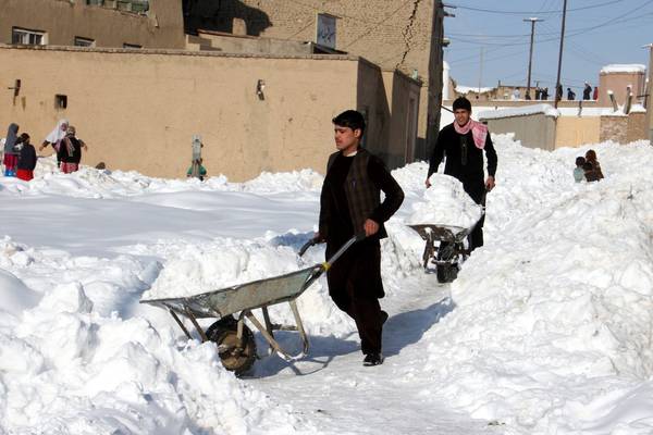 Avalanches in Afghanistan leave more than 100 dead