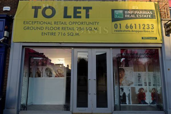 Sharp rise in vacant shops in last quarter