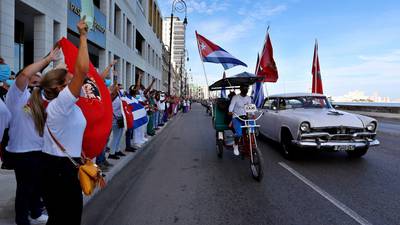 Cuba regime ‘backed into corner’ by shortages, protests and US embargo