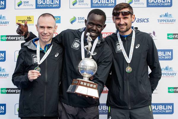 Kenyan Freddy Sittuk claims Irish national marathon title