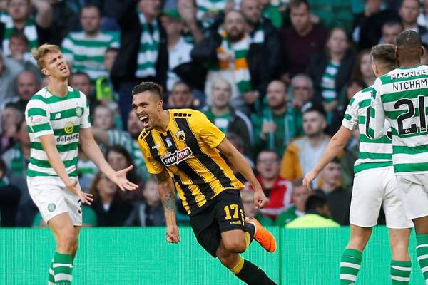 Celtic left with work to do in Athens after conceding away goal