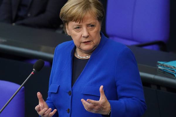 Merkel claims deeper EU integration will solve rows over bond-buying