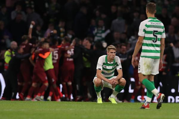 Celtic crash out of Champions League after rollercoaster night