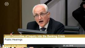 ‘We were misled by the banks’, Gormley tells banking inquiry