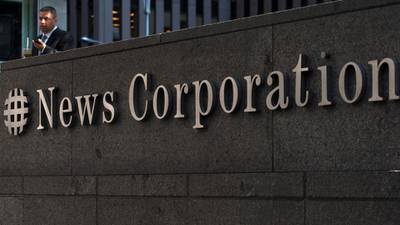News Corp revenue rises 5.1% after five quarters of declines