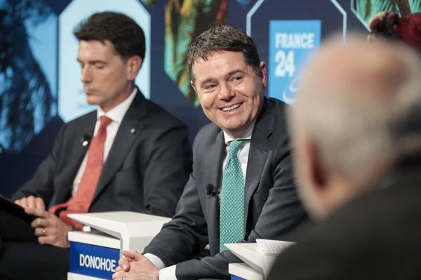 Davos: Donohoe rejects race-to-bottom tax claims