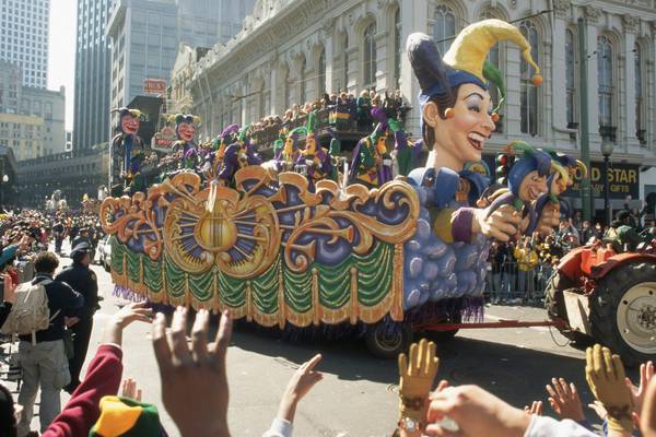 New Orleans prepares for return of Mardi Gras after hurricane and Covid