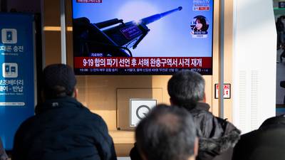 South Korean islanders shelter after Pyongyang launches artillery shells
