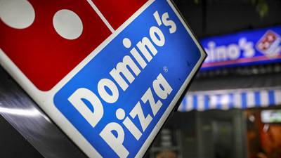 Irish hungrier for Domino’s Pizza but wider group posts 7.4% drop in profits