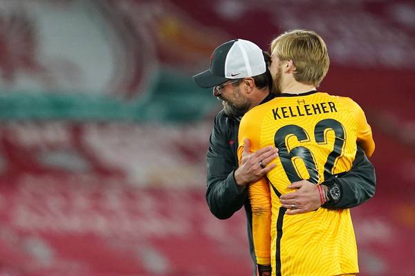 Jürgen Klopp impressed with ‘top talent’ Caoimhin Kelleher