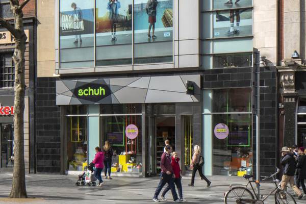 Schuh shop on O’Connell Street goes on sale for €8m