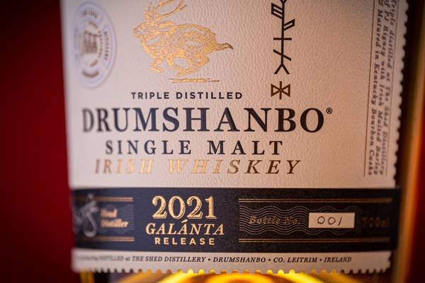 Drumshanbo releases first whiskey distilled in Connacht in nearly 120 years