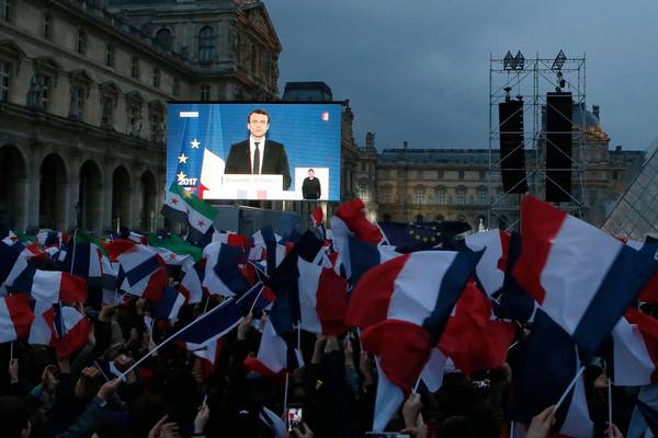 Emmanuel Macron elected French president in landslide victory