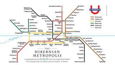 ‘Ulysses’ as an Underground map: From Kidney Parade to Mollydount