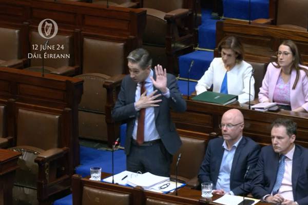 Roaring rural TDs came looking for Dáil insults and Simon Harris didn’t let them down