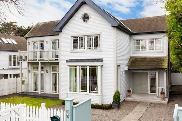 Swish New England-style Killiney home for €1.795m