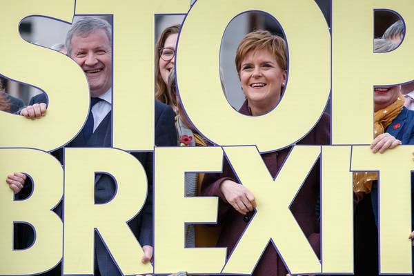 Vote SNP ‘to escape Brexit’, says Sturgeon