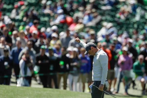 Rory McIlroy lurking with intent after tough Masters grind