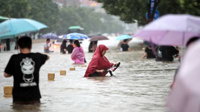 Tens of thousands evacuated in China as storms spread northwards
