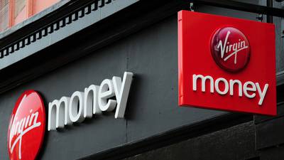 Virgin Money reports 26 per cent rise in first-half profit