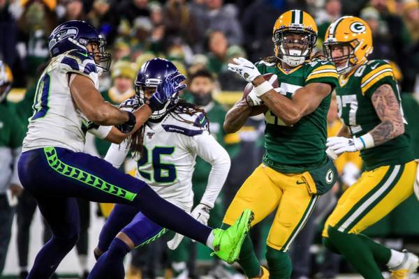 Davante Adams breaks record as Packers hold off Seahawks’ rally