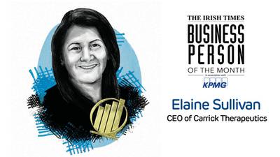 The Irish Times’ Business Person of the Month: Dr Elaine Sullivan