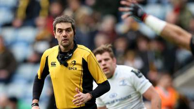 Six Nations referees for final  matches of 2015 campaign