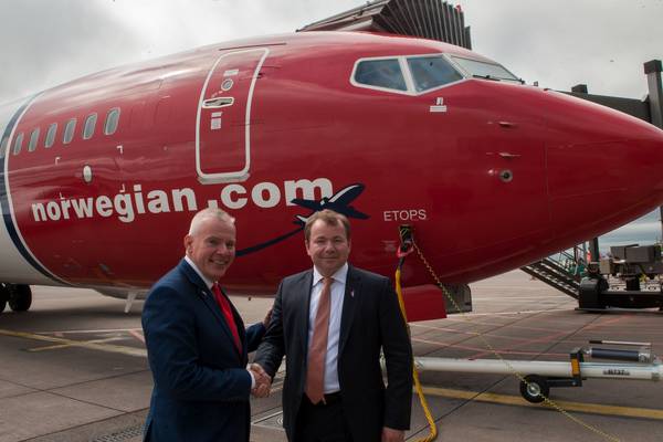 Norwegian checks in for Cork’s maiden transatlantic flight