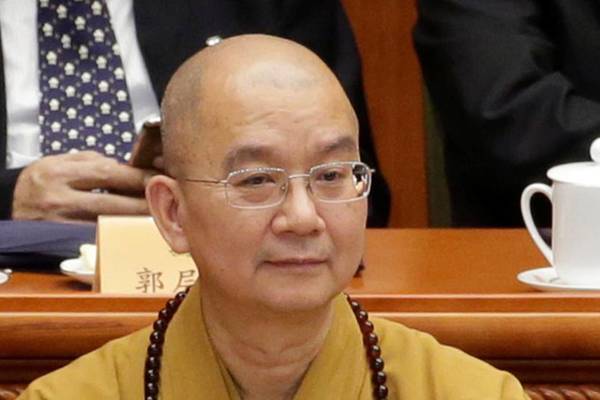 Top Buddhist monk accused of sexual misconduct in China