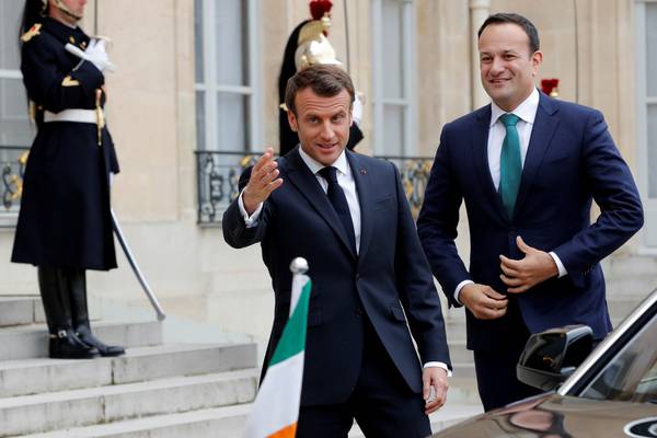Brexit: Macron says France ‘will never abandon Ireland’