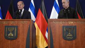 Olaf Scholz says Germany must  ‘maintain the security and existence of Israel’