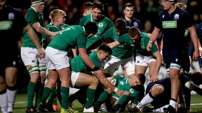 Ireland Under-20s make strong start to their Six Nations defence