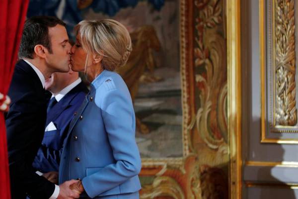 What if Brigitte Macron were an ordinary-looking sixtysomething?