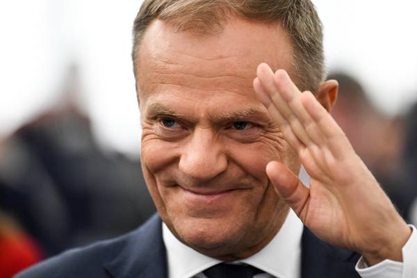 Tusk again warns no Brexit deal for UK without Border solution