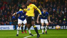 Stefano Okaka double helps Watford add to Everton’s woes