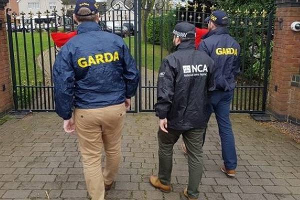 Irish gang figure to appear in British court after arrest over guns, drugs
